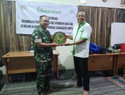 Langkah Awal Kolaborasi, Penrem 084/BJ dan AWS Tingkatkan Hubungan untuk Kemitraan Lebih Kuat