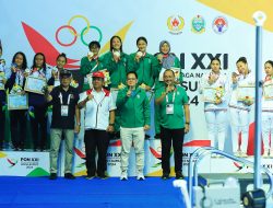 Pj. Gubernur Adhy Apresiasi Atlet Renang Jatim di PON XXI/2024, Terima Kasih Telah Membawa Pulang Medali