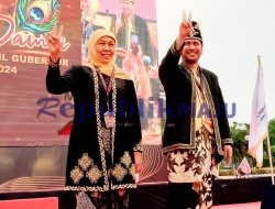 Dengan Spirit Mojopahit, Khofifah-Emil Ajak Jaga Kedamaian Pilgub Jatim 2024