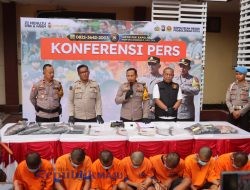 Polres Probolinggo Kota Ungkap Kasus Tawuran Antar Gengster, 7 Diamankan