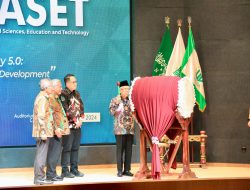 Pj Gubernur Jatim Adhy Dampingi Wapres RI Buka iConASET 2024 di Unusa Surabaya