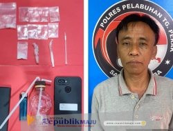 Polres Pelabuhan Tanjung Perak Amankan Mantan Anggota DPRD Bangkalan, Terbukti Kedapatan Sabu