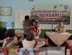 Dukung Operasi Zebra Candi 2024, Bhabinkamtibmas Polsek Kalimanah Sosialisasi Tertib Lalu Lintas