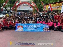 Ratusan Pelajar SMP Negeri 41 Mendatangi Kantor Polsek Simokerto