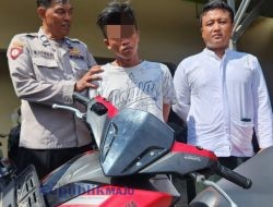 Gerak Cepat Polsek Kenjeran Amankan Pelaku Curanmor Dari Amukan Warga
