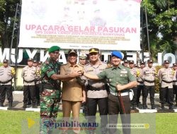 Polresta Banyumas Gelar Apel Operasi Zebra Candi 2024