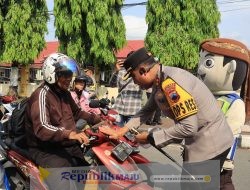 Hari Pertama Operasi Zebra Candi 2024, Kapolres Purbalingga Pimpin Sosialisasi Tertib Lalu Lintas