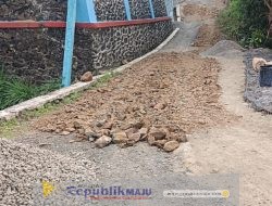 Diduga Proyek Siluman, Pengaspalan Jalan Desa Karanggayam