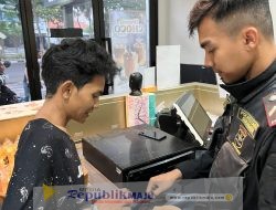 Dua Pemuda Pembobol Coffee Shop Kenangan Dibekuk Tim Jogoboyo Polrestabes Surabaya