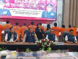 819 Kasus Narkoba dan TPPU Terungkap di Jawa Timur Selama Tiga Bulan
