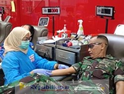Sambut HUT Penerangan TNI-AD ke-74, Pendam Brawijaya Gelar Donor Darah dan Ziarah ke TMP