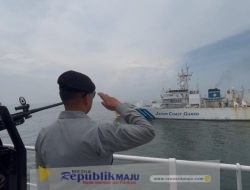Bakamla RI dan Japan Coast Guard Gelar Passing Exercise