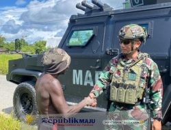 Satgas Yonif 6 Marinir Perkuat Kebersamaan dengan Masyarakat Yahukimo Lewat Komsos Humanis