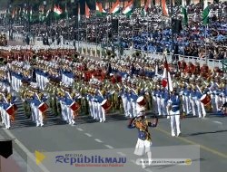 TNI di Barisan Terdepan Saat Devile Hari Republik India, Mainkan Lagu Maju Tak Gentar