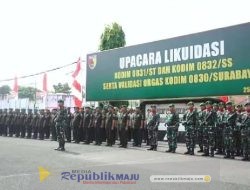 TNI AD Likuidasi Tiga Kodim di Surabaya, Ini Daftarnya