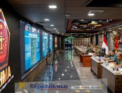 Panglima TNI Pimpin Rapat Vicon Perkembangan Situasi di Wilayah Satgas TNI MONUSCO