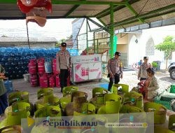 Polres Magetan Pantau Stok LPG 3 Kg di Agen dan Pangkalan, Pastikan Distribusi Lancar