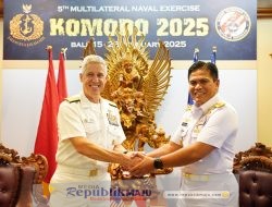 Wujudkan Peran Diplomasi TNI AL, Kasal Bersama 4 Chief Of Navy dan 4 Head Of Delegation Berdiskusi Pada Bilateral Meeting