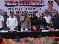 Tiga Pekan Polrestabes Surabaya Berhasil Ungkap 70 Kasus Curanmor, 42 Tersangka Diamankan