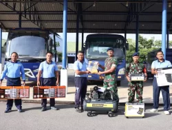 Dukung Kinerja Satuan, Danlanud Hang Nadim Berikan Peralatan Pendukung Kerja