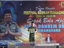 Danrem 062/Tn: Jadikan Ramadan Kali Ini Penuh Makna dan Penuh Berkah