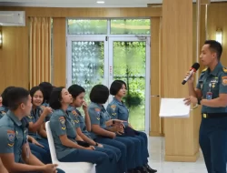 Cegah Pelanggaran Militer, Diskum Koarmada I Beri Penyuluhan Hukum Kepada Prajurit