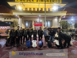 Tim 3 Jogoboyo 97 Sat Samapta Polrestabes Surabaya Amankan 8 Pemuda Pelaku Tawuran