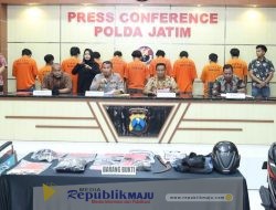 Polda Jatim Amankan 11 Tersangka Curanmor, Ketua Komplotan yang Serang Polisi Diberi Tindakan Tegas Terukur