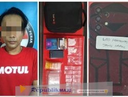 Polres Pelabuhan Tanjung Perak Gagalkan Peredaran 19,47 Gram Sabu, Pengedar Dibekuk di Rumahnya!