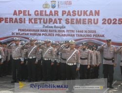 Operasi Ketupat Semeru 2025: Polres Pelabuhan Tanjung Perak Siap Amankan Idul Fitri 1446 H