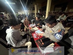 Polres Situbondo Gelar Patroli KRYD, Amankan Puluhan Motor Balap Liar