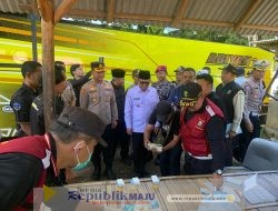 Operasi Ketupat Semeru 2025, Polresta Banyuwangi Gelar Tes Urine Bagi Sopir Bus