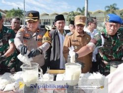 Sepanjang Ramadhan Polres Jember Berhasil Sita Puluhan Ribu Botol Miras dan Okerbaya