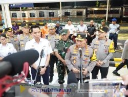 Tinjau Stasiun Tugu DIY, Kapolri : Mudik Gunakan Kereta Api Bisa Jadi Alternatif