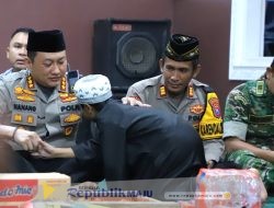 Safari Ramadhan Polresta Malang Kota dan Kodim 0833 Buka Bersama Anak Yatim