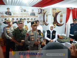 Tinjau Arus Mudik di Rest Area 575 A Ngawi, Kapolda Jatim Himbau Pemudik Manfaatkan Posyan Untuk Istirahat