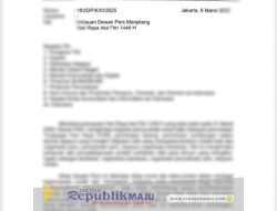 Himbauan Dewan Pers Menjelang Hari Raya Idul Fitri 1446 H