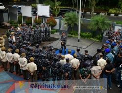 Begini Kata Danlanal Bandung Saat Pimpin Apel Khusus Kesiapan Lebaran 1446 H