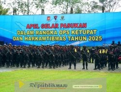 Danpas Pelopor Korbrimob Polri Cek Kesiapan Pasukannya Jelang Hari Raya Idul Fitri 1446 H