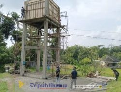 Dibangun Tandon Air, Haji Siham Berterima Kasih pada Satgas TMMD 123
