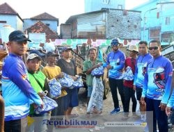 Perwira Yonkapa 2 Marinir Laksanakan Baksos Ramadan Penuh Berkah