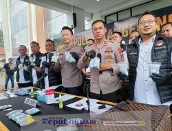 Polres Tangsel Bongkar Penyelundupan Ribuan Butir Ektasi dari Malaysia
