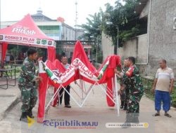 Korem 051/Wijayakarta Dirikan Posko untuk Renovasi Panti Asuhan As Soghiri Bekasi
