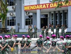 Begini Arahan Danpasmar 3 untuk 101 Calon Prajurit Seleksi Satgas TNI Konga Misi PBB Tahap I