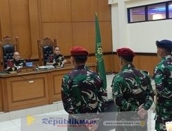 Dua Oknum TNI AL Penembak Bos Rental Mobil Dituntut Penjara Seumur Hidup