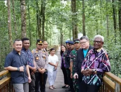 Danlanud YKU Timika Dampingi Utusan Khusus Presiden Republik Seychelles untuk ASEAN