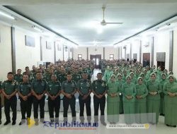 Bukan Sebagai Raja, Danrem 011/Lilawangsa saat Kunker ke Kodim Aceh Utara