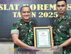 Danrem 082/Citra Panca Yudha Jaya Resmi Lepas Kasiopslat ke Satuan Baru