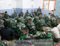 Peringati Hari Bakti Hiu Kencana, Lanal Palembang Gelar Doa Bersama