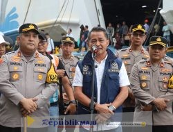 Kapolres Pelabuhan Tanjung Perak Cek Obyek Vital, Pastikan Arus Balik Aman dan Nyaman